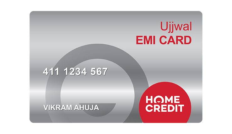 Home Credit Ujjwal EMI Card