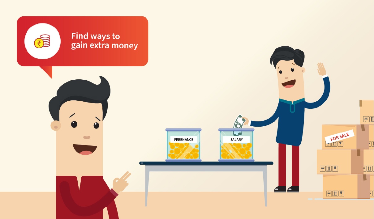 Mantra 2 - Earn extra money to pay your debt Mantra 2 - Earn extra money to pay your debt